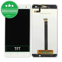 Xiaomi Mi 4 - LCD zaslon + steklo na dotik (White) TFT