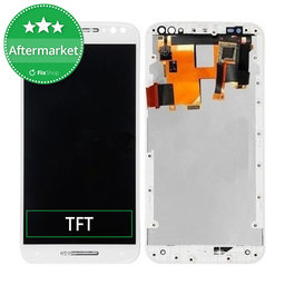 Motorola Moto X Style XT1572 - LCD zaslon + steklo na dotik + okvir (White) TFT