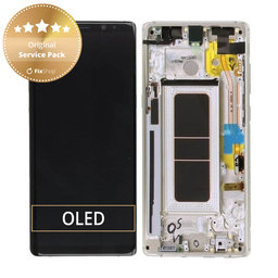 Samsung Galaxy Note 8 N950F - LCD zaslon + steklo na dotik + okvir (Maple Gold) - GH97-21065D, GH97-21066D Genuine Service Pack