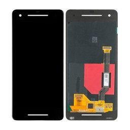 Google Pixel 2 G011A - LCD zaslon + steklo na dotik (Black) - 83H90233-00 Genuine Service Pack