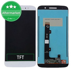 Motorola Moto M XT1663 - LCD zaslon + steklo na dotik (White) TFT