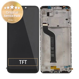 Xiaomi Mi A2 Lite (Redmi 6 Pro) - LCD zaslon + steklo na dotik + okvir (Black) - 560610035033 Genuine Service Pack