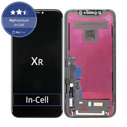 Apple iPhone XR - LCD zaslon + steklo na dotik + okvir In-Cell FixPremium