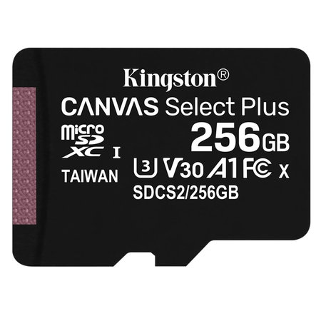 Kingston - MicroSDXC Pomnilniške kartice Canvas Select Plus 256 GB