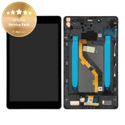 Samsung Galaxy Tab A 8.0 (2019) - LCD zaslon + steklo na dotik (Carbon Black) - GH81-17178A Genuine Service Pack