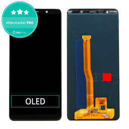 Samsung Galaxy A7 A750F (2018) - LCD zaslon + steklo na dotik OLED