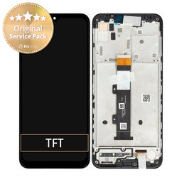 Motorola Moto G10 XT2127 - LCD zaslon + steklo na dotik + okvir (Aurora Grey) - 5D18C18090 Genuine Service Pack