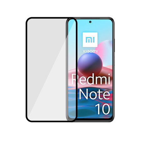 Fonex - Kaljeno Steklo 3D za Xiaomi Redmi Note 10 a 10S, črna