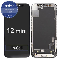 Apple iPhone 12 Mini - LCD zaslon + steklo na dotik + okvir In-Cell FixPremium