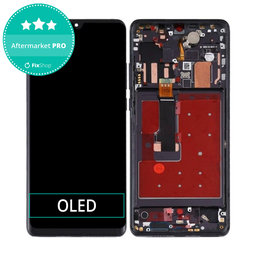 Huawei P30 Pro, P30 Pro 2020 - LCD zaslon + steklo na dotik + okvir (Black) OLED