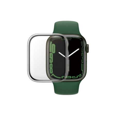 PanzerGlass - Kaljeno Steklo Full Body AB za Apple Watch 7, 8 in 9 41mm, transparent