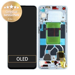 Oppo Reno 6 5G CPH2251 - LCD zaslon + steklo na dotik + okvir (Arctic Blue) - 4907750 Genuine Service Pack