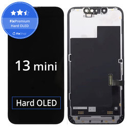 Apple iPhone 13 Mini - LCD zaslon + steklo na dotik + okvir Hard OLED FixPremium