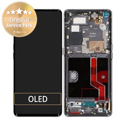 Oppo Find X2 Pro - LCD zaslon + steklo na dotik + okvir (Lamborgini Edition) - 4903836 Genuine Service Pack