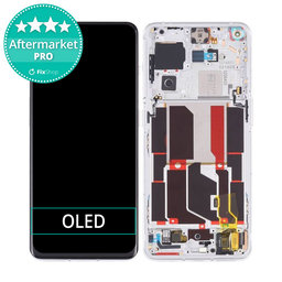 OnePlus 10 Pro NE2210 NE221 - LCD zaslon + steklo na dotik + okvir (Panda White) OLED