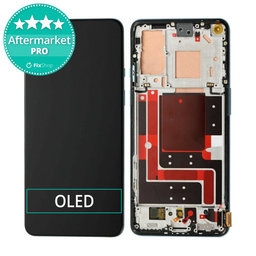 OnePlus 9 - LCD zaslon + steklo na dotik + okvir (Arctic Sky) OLED