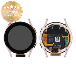 Samsung Galaxy Watch 5 40mm R900 - sprednji pokrov (roza zlato) - Genuine Service Pack GH97-27726D