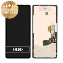 Google Pixel 6a GX7AS GB62Z - LCD zaslon + steklo na dotik - G949-00239-01 Genuine Service Pack