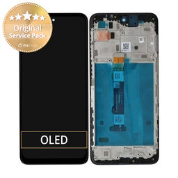 Motorola Moto G42 XT2233 - LCD zaslon + steklo na dotik + okvir (Atlantic Green) - 5D68C21049 Genuine Service Pack