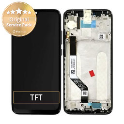 Xiaomi Redmi Note 7 M1901F7G M1901F7H - LCD zaslon + steklo na dotik + okvir (White) - 560460002033 Genuine Service Pack