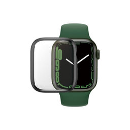 PanzerGlass - Kaljeno Steklo Full Body AB za Apple Watch 7, 8 in 9 41mm, črn