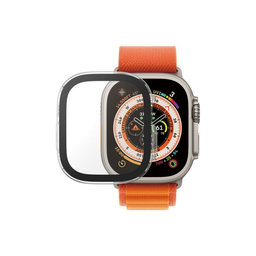 PanzerGlass - Kaljeno Steklo Full Body AB za Apple Watch Ultra 1st Gen in 2nd Gen (49mm), transparent