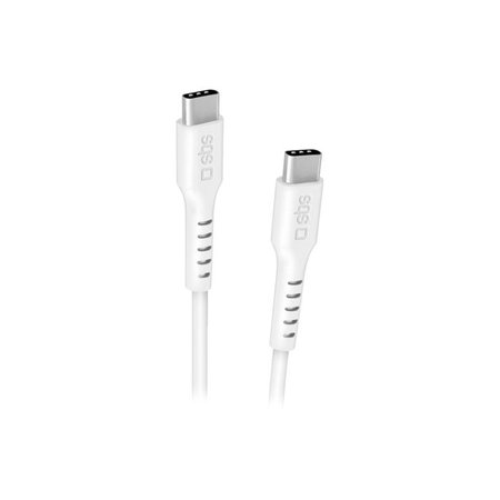 SBS - USB-C / USB-C kabel s PowerDelivery 100 W (1,5 m), bel