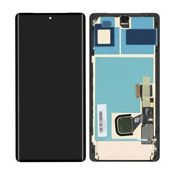 Google Pixel 7 Pro GP4BC GE2AE - LCD zaslon + steklo na dotik + okvir - G949-00290-01 Genuine Service Pack