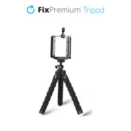 FixPremium - Tripod za pametni telefon, črn