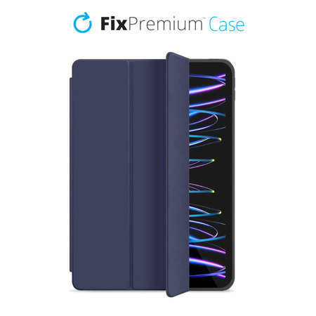 FixPremium - zapiralni silikonski ovitek za iPad Pro 11" (3., 4. generacija), moder