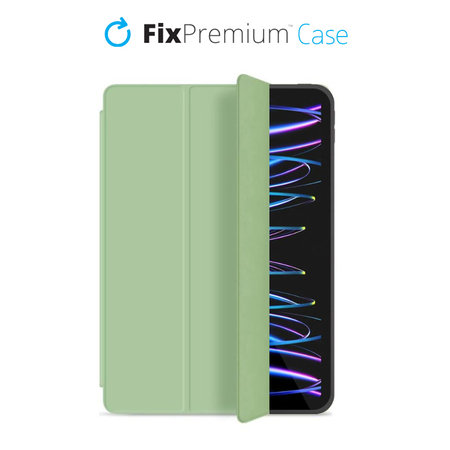 FixPremium - zapiralni silikonski ovitek za iPad Pro 11" (3., 4. generacija), zelen