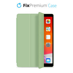 FixPremium - zapiralni silikonski ovitek za iPad 10.2 (7., 8., 9. gen), zelen