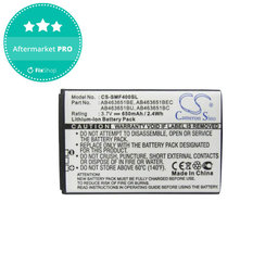 Samsung C, F, I, J, L, M, P, Rex, S-series - Baterija AB463651BE, AB463651BEC, AB463651BC, AB463651BU 650mAh HQ