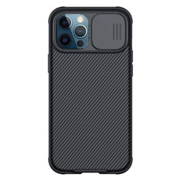 Nillkin - CamShield ovitek za iPhone 12 Pro Max, črn