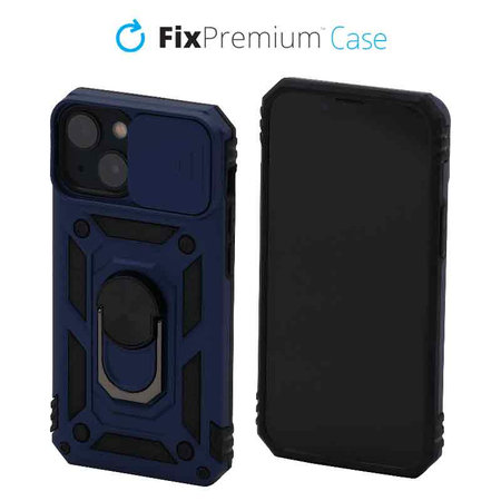 FixPremium - CamShield ovitek za iPhone 13 mini, moder