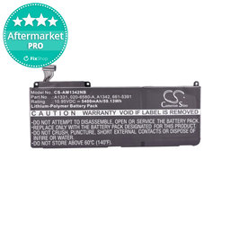 Apple MacBook 13" A1342 (Late 2009 - Mid 2010) - Baterija A1331 5400mAh HQ