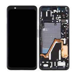 Google Pixel 4 XL - LCD zaslon + steklo na dotik + okvir (Just Black) OLED