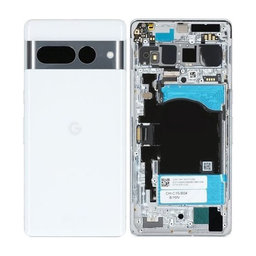 Google Pixel 7 Pro GP4BC GE2AE - Zadnje ohišje (Snow) - G949-00297-01 Genuine Service Pack