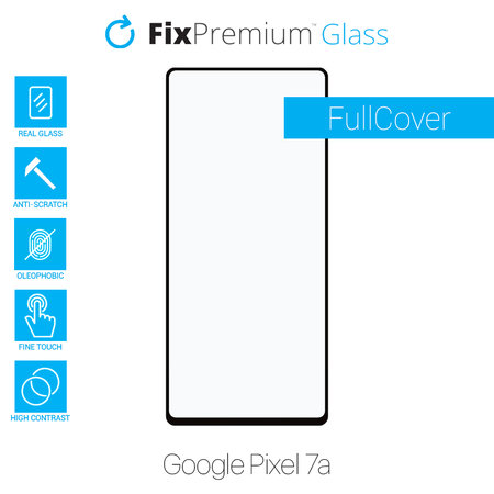 FixPremium FullCover Glass - Kaljeno Steklo za Google Pixel 7a