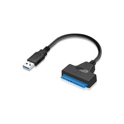 FixPremium - Kabel - USB / SATA 2,5", črn