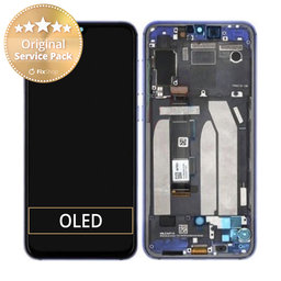 Xiaomi Mi 8 SE - LCD zaslon + steklo na dotik + okvir (Blue) - 5610100050B6 Genuine Service Pack