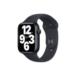 FixPremium - Silikonski pas za Apple Watch (38, 40 in 41mm), črn