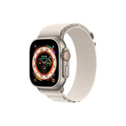 FixPremium - Pašček Alpine Loop za Apple Watch (42, 44, 45 in 49mm), starlight