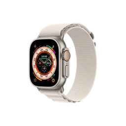 FixPremium - Pašček Alpine Loop za Apple Watch (38, 40 in 41mm), starlight