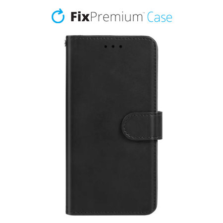 FixPremium - Ovitek Book Wallet za iPhone 11 Pro, črn