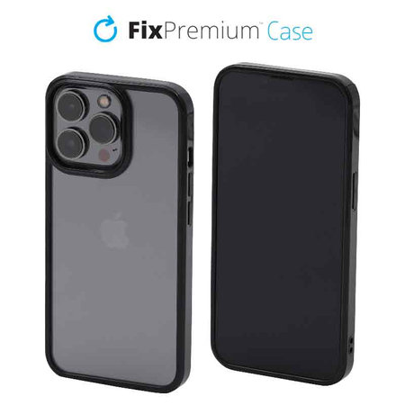 FixPremium - Ovitek Invisible za iPhone 14 Pro, črn