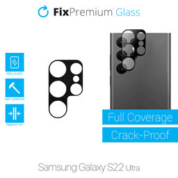 FixPremium Glass - Kaljeno Steklo za zadnjo kamero za Samsung Galaxy S22 Ultra