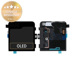 Samsung Galaxy Z Flip 5 F731B - LCD zaslon + steklo na dotik + okvir (Externe) - GH97-29135A Genuine Service Pack