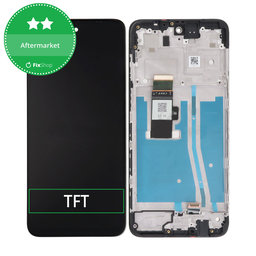 Motorola Moto G53 5G - LCD zaslon + steklo na dotik + okvir (Ink Blue) TFT