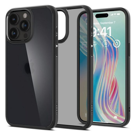 Spigen - Ovitek Ultra Hybrid za iPhone 15 Pro Max, Frost Black